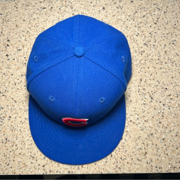 Chicago Cubs New Era Royal Authentic Collection OnField 59FIFTY Fitted Hat 6 5/8 - Picture 5 of 11